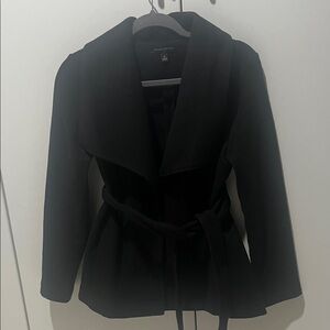 Banana Republic Black Trench Coat